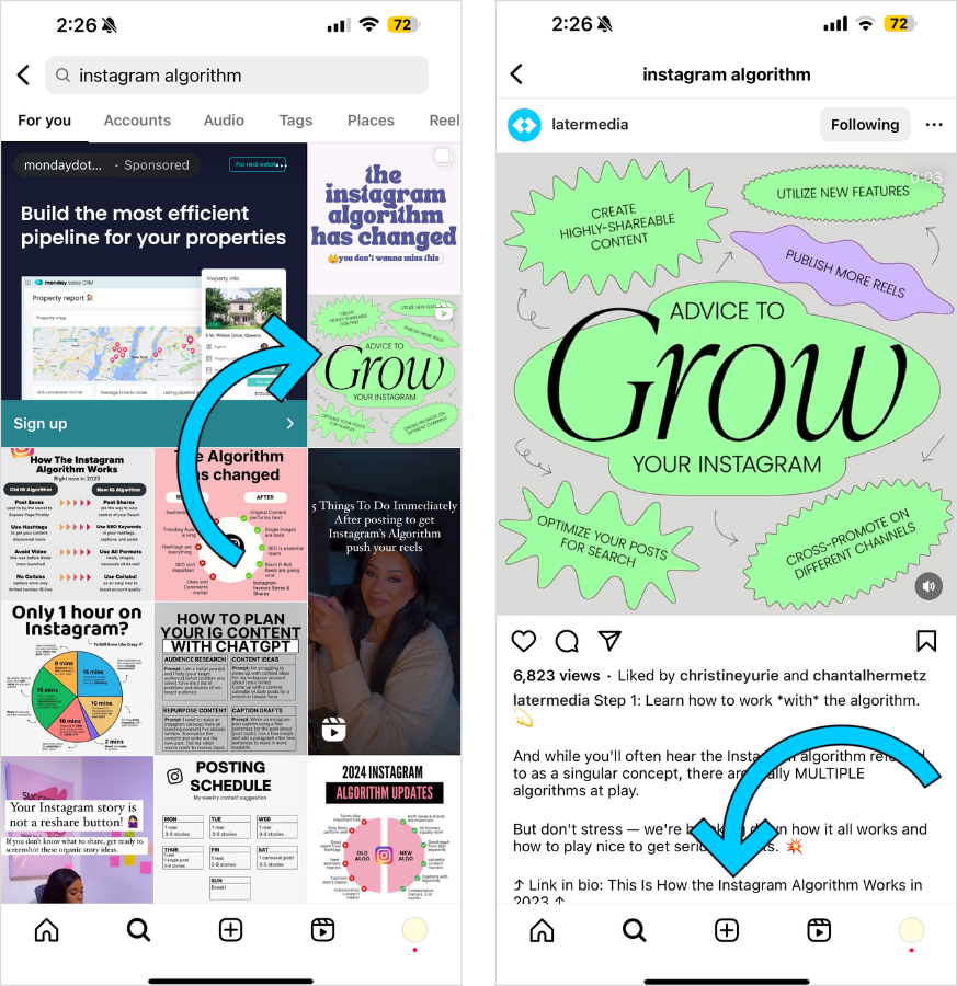 instagram seo